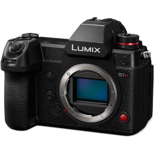 파나소닉 PANASONIC LUMIX S1H Digital Mirrorless Video Camera with 24.2 Full Frame Sensor, 6K/24p Video Recording Capability, V-Log/V-Gamut, and Multi-Aspect Recording