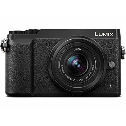 파나소닉 PANASONIC LUMIX GX85 Camera with 12-32mm Lens, 4K, 5 Axis Body Stabilization, 3 Inch Tilt and Touch Display, DMC-GX85KK (Black USA)