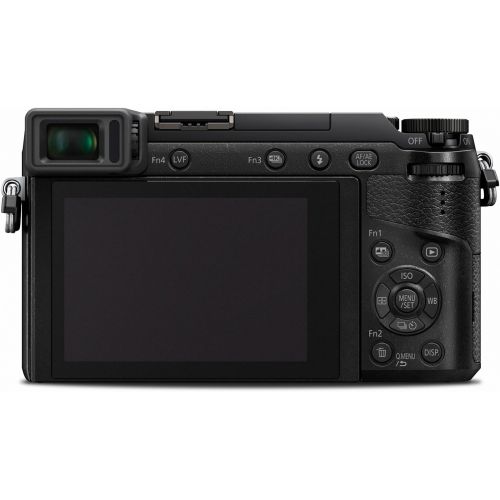 파나소닉 PANASONIC LUMIX GX85 Camera with 12-32mm Lens, 4K, 5 Axis Body Stabilization, 3 Inch Tilt and Touch Display, DMC-GX85KK (Black USA)