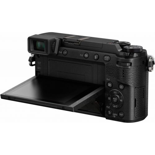 파나소닉 PANASONIC LUMIX GX85 Camera with 12-32mm Lens, 4K, 5 Axis Body Stabilization, 3 Inch Tilt and Touch Display, DMC-GX85KK (Black USA)