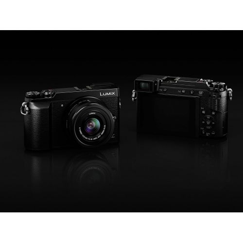 파나소닉 PANASONIC LUMIX GX85 Camera with 12-32mm Lens, 4K, 5 Axis Body Stabilization, 3 Inch Tilt and Touch Display, DMC-GX85KK (Black USA)