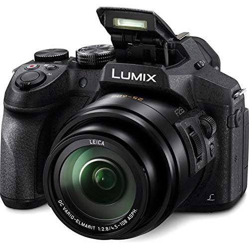 파나소닉 Panasonic DMC-FZ300K Digital Camera with Digital Slave Flash and 64GB Card Bundle