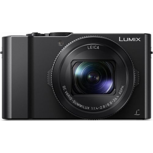 파나소닉 PANASONIC LUMIX LX10 4K Digital Camera, 20.1 Megapixel 1-Inch Sensor, 3X LEICA DC VARIO-SUMMILUX Lens, F1.4-2.8 Aperture, POWER O.I.S. Stabilization, 3-Inch LCD, DMC-LX10K (Black)
