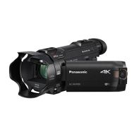 Panasonic 4K Cinema-Like Video Camera Camcorder HC-WXF991K, 20X Leica DICOMAR Lens, 1/2.3 BSI Sensor, 5-Axis Hybrid O.I.S, HDR Mode, EVF, WiFi, Multi Scene Video Recording (Black)