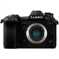 PANASONIC LUMIX G9 4K Digital Camera, 20.3 Megapixel Mirrorless Camera plus 80 Megapixel High-Resolution Mode, 5-Axis Dual I.S. 2.0, 3-Inch LCD, DC-G9 (Black)