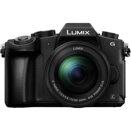 파나소닉 Panasonic Lumix G85 4K Digital Camera, 12-60mm Power O.I.S. Lens, 16 Megapixel Mirrorless Camera, 5 Axis In-Body Dual Image Stabilization, 3-Inch Tilt and Touch LCD, DMC-G85MK (Bla