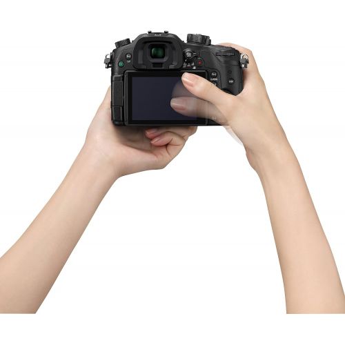 파나소닉 PANASONIC LUMIX GH4 Body 4K Mirrorless Camera, 16 Megapixels, 3 Inch Touch LCD, DMC-GH4KBODY (USA Black)