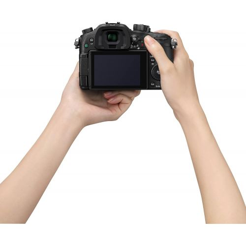 파나소닉 PANASONIC LUMIX GH4 Body 4K Mirrorless Camera, 16 Megapixels, 3 Inch Touch LCD, DMC-GH4KBODY (USA Black)