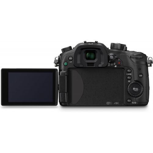 파나소닉 PANASONIC LUMIX GH4 Body 4K Mirrorless Camera, 16 Megapixels, 3 Inch Touch LCD, DMC-GH4KBODY (USA Black)