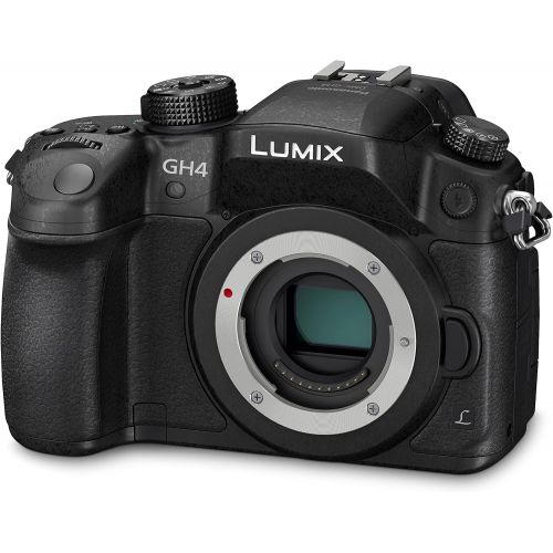 파나소닉 PANASONIC LUMIX GH4 Body 4K Mirrorless Camera, 16 Megapixels, 3 Inch Touch LCD, DMC-GH4KBODY (USA Black)