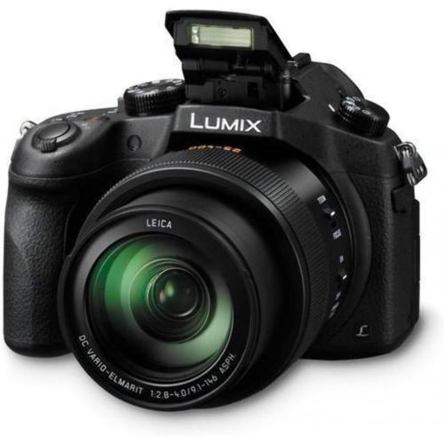 파나소닉 PANASONIC LUMIX FZ1000 4K Point and Shoot Camera, 16X LEICA DC Vario-ELMARIT F2.8-4.0 Lens, 21.1 Megapixels, 1 Inch High Sensitivity Sensor, DMC-FZ1000 (USA BLACK)