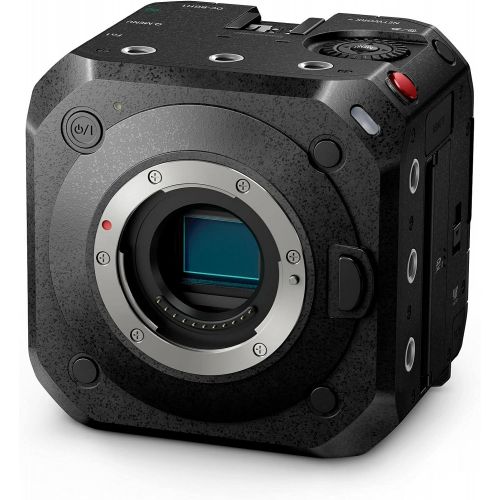 파나소닉 Panasonic LUMIX DC-BGH1 BGH1 Box Mirrorless Camera with 64GB V60 SD Card, Koah Weatherproof Hardcase, and Koah Triple Show Bracket Bundle (4 Items)