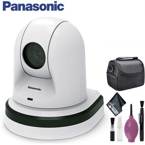 파나소닉 Panasonic AW-HE40SW PTZ Camera w/HD-SDI Output White - Cleaning Kit - Blower Brush - Lens Pen - Microfiber Cloth - Case