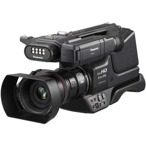 파나소닉 Panasonic HC-MDH3 AVCHD Shoulder Mount Camcorder with LCD Touchscreen & LED Light (PAL Version) - Bundle with Deluxe Lens Cleaning Kit and More