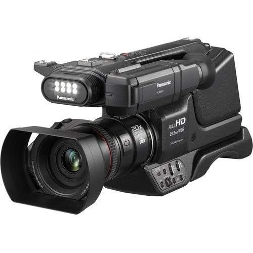 파나소닉 Panasonic HC-MDH3 AVCHD Shoulder Mount Camcorder with LCD Touchscreen & LED Light (PAL Version) - Bundle with Deluxe Lens Cleaning Kit and More