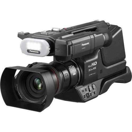 파나소닉 Panasonic HC-MDH3 AVCHD Shoulder Mount Camcorder with LCD Touchscreen & LED Light (PAL Version) - Bundle with Deluxe Lens Cleaning Kit and More