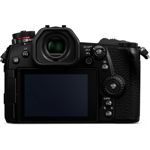 파나소닉 Panasonic Lumix G9 Mirrorless Camera Bundle with Lexar 633x 64GB Card, 2 Batteries, Charger, Camera Bag and More