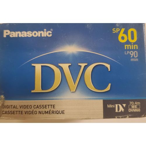 파나소닉 Panasonic AY-DVM60EJ5P MiniDV Tapes (60 Minute, Pack of 5)