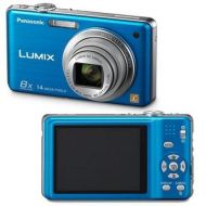 Panasonic Lumix DMC-FH20 14.1 MP Digital Camera with 8x Optical Image Stabilized Zoom and 2.7-Inch LCD (Blue) (OLD MODEL)