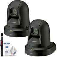 Panasonic AW-HN40HK 30x Zoom PTZ Camera with HDMI Output and NDI (Black) + Dual Camera Bundle