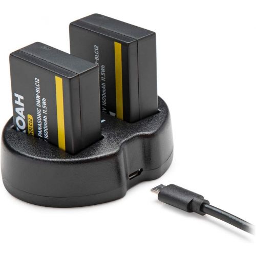 파나소닉 Panasonic LUMIX G85 Mirrorless Camera with 12-60mm Lens, Koah Microphone, 64GB SDXC Memory Card, Battery and Dual Charger and Camera Bag Bundle (5 Items)
