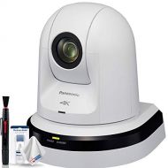 Panasonic AW-UE70 4K Integrated Day/Night PTZ Indoor Camera (White) + Lens Cleaning Set - Base Bundle
