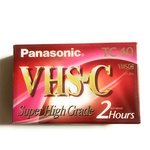 파나소닉 PANASONIC TC-40 VHS-C Video Tape for a VHS-C Camcorder