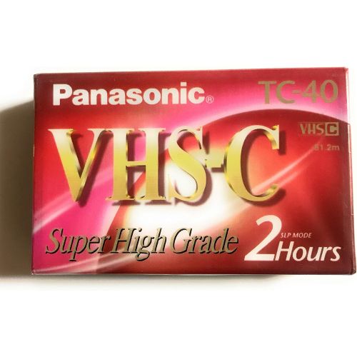 파나소닉 PANASONIC TC-40 VHS-C Video Tape for a VHS-C Camcorder