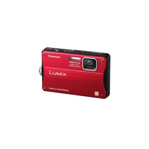 파나소닉 Panasonic Lumix DMC-TS10 14.1 MP Digital Camera with 4x Optical Image Stabilized Zoom and 2.7-Inch LCD (Red)