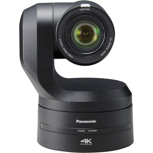 파나소닉 Panasonic AW-UE150 4K UHD PTZ Camera, 20x Optical Zoom, 3840x2160, PoE, Black