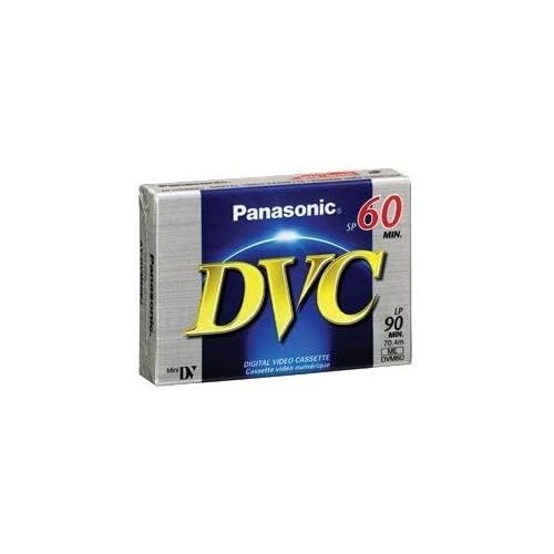 파나소닉 Panasonic AY-DVM60EJ 60-Minute DVC (Mini DV) Tape (5-Pack)