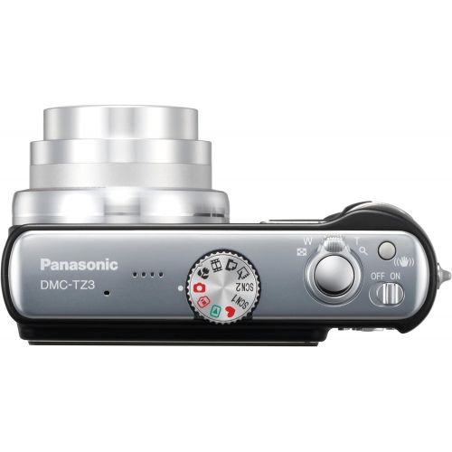 파나소닉 Panasonic Lumix DMC-TZ3K 7.2MP Digital Camera with 10x Optical Image Stabilized Zoom (Black)