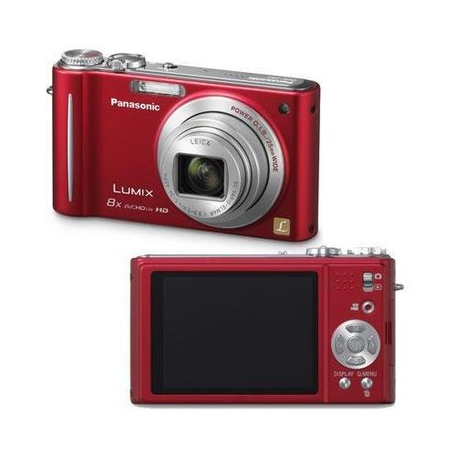 파나소닉 Panasonic Lumix DMC-ZR3 14.1 MP Digital Camera with 8x Optical Image Stabilized Zoom and 2.7-Inch LCD (Red)