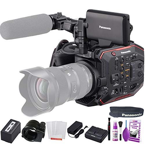 파나소닉 Panasonic AU-EVA1 Compact 5.7K Super 35mm Cinema Camera (AU-EVA1PJ) W/Deluxe Cleaning Set and More.