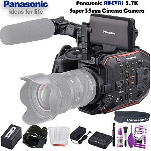 파나소닉 Panasonic AU-EVA1 Compact 5.7K Super 35mm Cinema Camera (AU-EVA1PJ) W/Deluxe Cleaning Set and More.