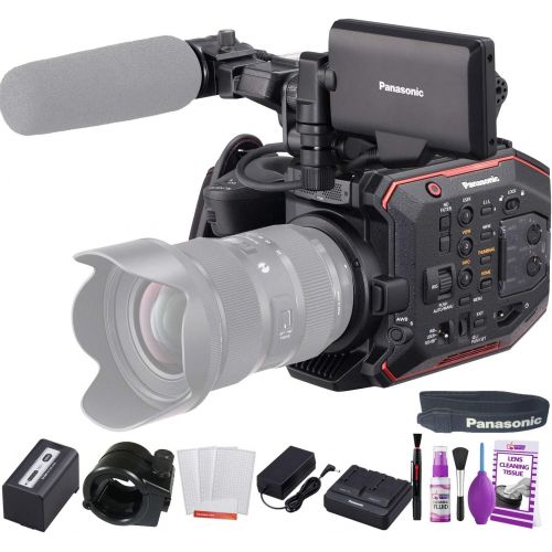 파나소닉 Panasonic AU-EVA1 Compact 5.7K Super 35mm Cinema Camera (AU-EVA1PJ) W/Deluxe Cleaning Set and More.