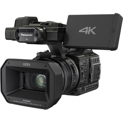 파나소닉 Panasonic HC-X1000 4K Ultra HD 60p/50p Professional Camcorder, 20x Optical Zoom,Black