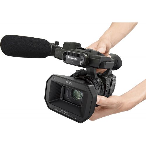 파나소닉 Panasonic HC-X1000 4K Ultra HD 60p/50p Professional Camcorder, 20x Optical Zoom,Black