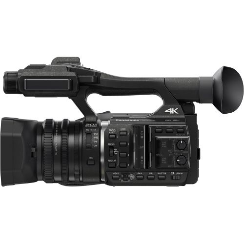 파나소닉 Panasonic HC-X1000 4K Ultra HD 60p/50p Professional Camcorder, 20x Optical Zoom,Black