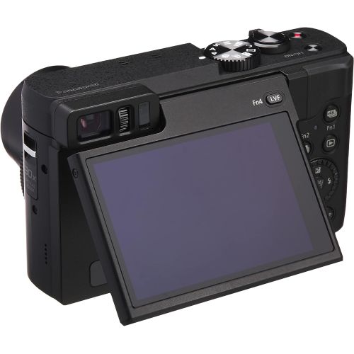 파나소닉 Panasonic Compact Digital Camera Lumix TZ90 Optical 30 times Black DC-TZ90-K(Japan Import-No Warranty)