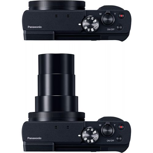 파나소닉 Panasonic Compact Digital Camera Lumix TZ90 Optical 30 times Black DC-TZ90-K(Japan Import-No Warranty)