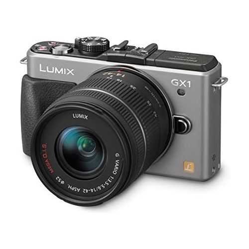 파나소닉 Panasonic Lumix DMC-GX1K 16 MP Micro 4/3 Mirrorless Digital Camera with 3-Inch LCD Touch Screen and 14-42mm Zoom Lens (Silver)