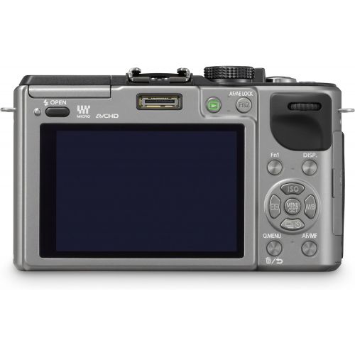 파나소닉 Panasonic Lumix DMC-GX1K 16 MP Micro 4/3 Mirrorless Digital Camera with 3-Inch LCD Touch Screen and 14-42mm Zoom Lens (Silver)