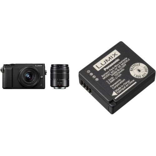 파나소닉 Panasonic LUMIX GX85 4K Digital Camera, 12-32mm and 45-150mm Lens Bundle and Touch LCD, DMC-GX85WK with DMW-BLG10 Lithium-Ion Battery Pack