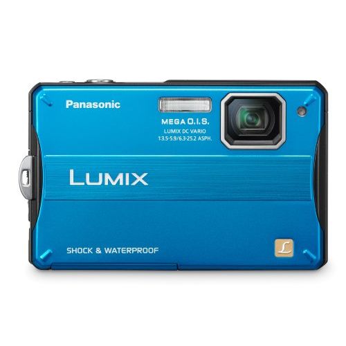 파나소닉 Panasonic Lumix DMC-TS10 14.1 MP Digital Camera with 4x Optical Image Stabilized Zoom and 2.7-Inch LCD (Blue)