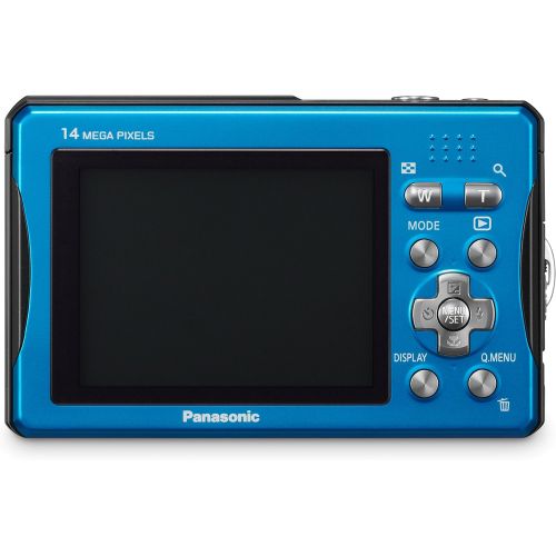 파나소닉 Panasonic Lumix DMC-TS10 14.1 MP Digital Camera with 4x Optical Image Stabilized Zoom and 2.7-Inch LCD (Blue)