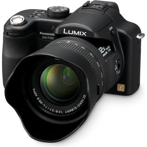 파나소닉 Panasonic DMC-FZ50 10.1MP Digital Camera with 12x Optical Image Stabilized Zoom (Black)