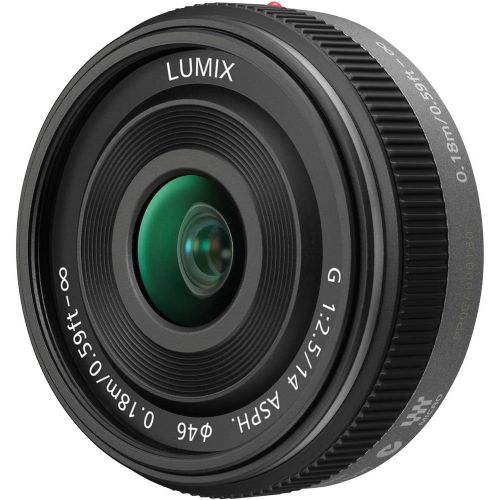 파나소닉 Panasonic Lumix 14mm f/25 G Aspherical Lens for Micro Four Thirds Interchangeable Lens Cameras (White Box)