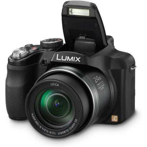 파나소닉 Panasonic Lumix DMC-FZ60 16.1 MP Digital Camera with 24x Optical Zoom - Black