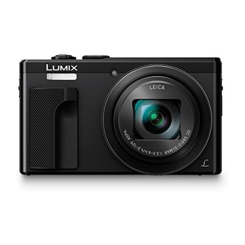 파나소닉 Panasonic Lumix DMC-ZS60 Digital Camera (Black) + 32GB + 64GB + Battery + Small Carrying Case + Charger + HDMI Cable + Card Reader + Small Tripod Bundle 3